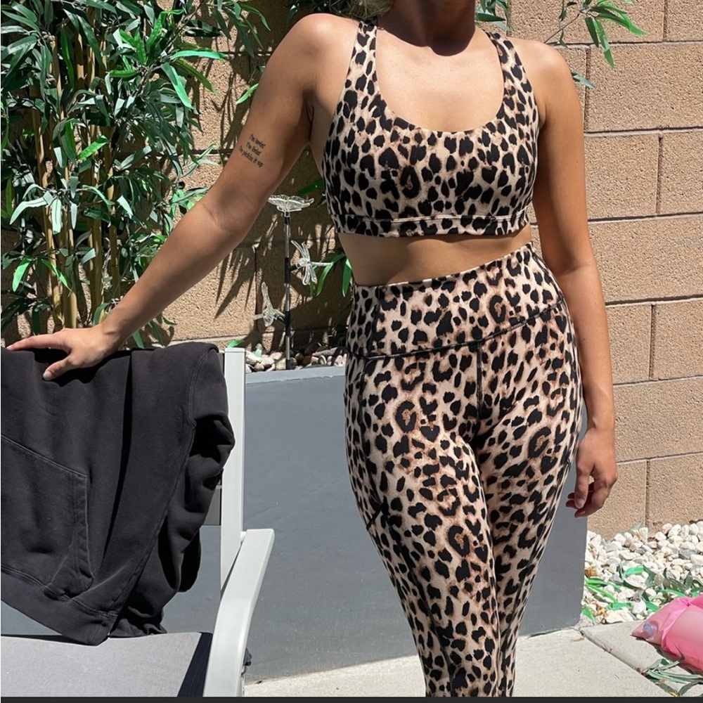 Cheetah work out set